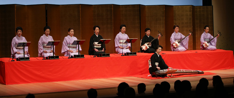 清元「四君子（しくんし）」　清元梅光会