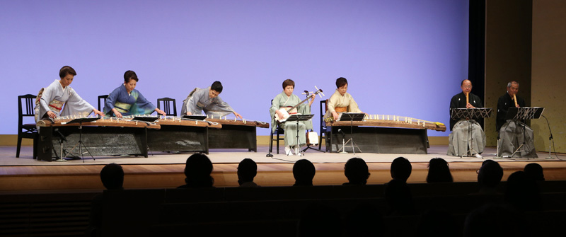 箏曲「複協奏組曲（ふくきょうそうくみきょく）　おもむくままに」　当道音楽会