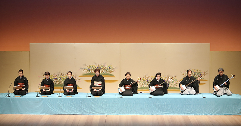 長唄「秋の色種」（北陸花菱会）