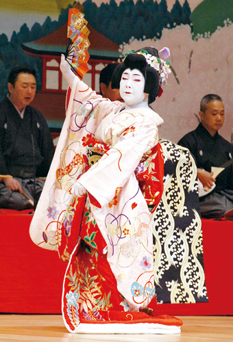 苫舟雪月花（花）長唄「花山の男舞」　藤間勘祗